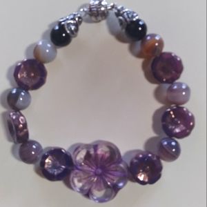 ✨️NEW Botswana Agate ✨️ 7 1/2" BoHo Bracelet 🙂 Magnetic Closure!✨️